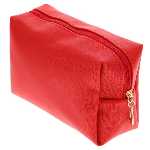 FRCOLOR Reisekosmetikbeutel Mini-Kosmetiktasche Reise-Kosmetiktasche Lippenstiftbeutel Kulturbeutel Für Damen Reise-kulturbeutel Kleine Schminktasche Make-up-Taschen Rot FRCOLOR Reisekosmetikbeutel Mini-Kosmetiktasche Reise-Kosmetiktasche Lippenstiftbeutel Kulturbeutel Für Damen Reise-kulturbeutel Kleine Schminktasche Make-up-Taschen Rot von FRCOLOR