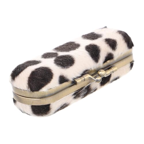 FRCOLOR für Lippenstift Tragbare Kosmetiktasche Vintage Lippenstifthalter Make-up-Lippenstift-Etui Lippenstiftetui für die Handtasche Lipgloss-Fall Schmiedeeisen Leopard FRCOLOR für Lippenstift Tragbare Kosmetiktasche Vintage Lippenstifthalter Make-up-Lippenstift-Etui Lippenstiftetui für die Handtasche Lipgloss-Fall Schmiedeeisen Leopard von FRCOLOR