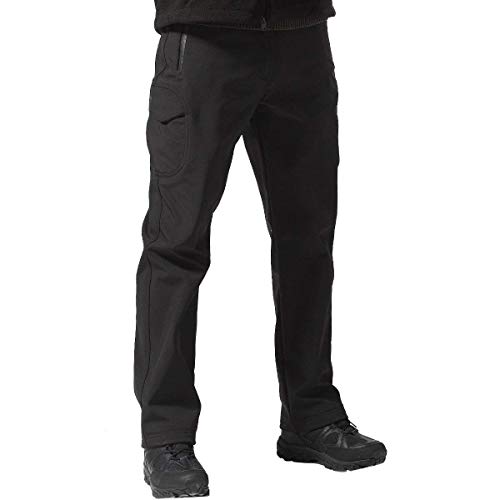 FREE SOLDIER Herren Winter Thermo Skihose Softshell Vlies Gefüttert Outdoor Hose Taktische Wasserdicht Langlaufhose für Jagd Trekking und Fahrrad FREE SOLDIER Herren Winter Thermo Skihose Softshell Vlies Gefüttert Outdoor Hose Taktische Wasserdicht Langlaufhose für Jagd Trekking und Fahrrad von FREE SOLDIER