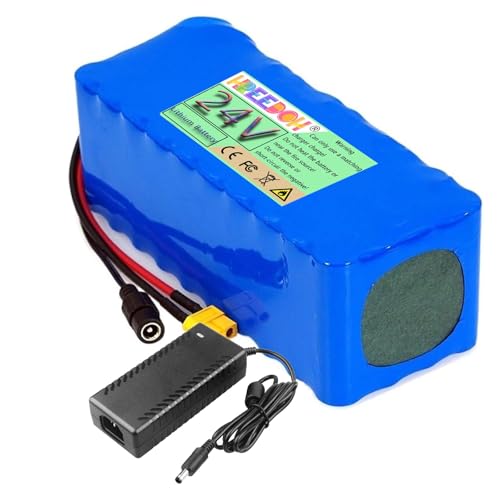 FREEDOH 24-V-Lithium-Ionen-Akku, 24-V-Lithium-Akkupack, 5 AH, 7,5 AH, 10 AH, 12,5 AH, 15 AH, 17,5 AH, 20 AH, Ersatzakku für 0–500 W Motor mit Ladegerät,24v15ah FREEDOH 24-V-Lithium-Ionen-Akku, 24-V-Lithium-Akkupack, 5 AH, 7,5 AH, 10 AH, 12,5 AH, 15 AH, 17,5 AH, 20 AH, Ersatzakku für 0–500 W Motor mit Ladegerät,24v15ah von FREEDOH