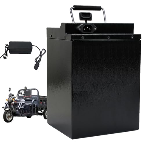 FREEDOH 72 Volt Lithium-Akkupack 45 Ah 55 Ah 65 Ah Motorradbatterie 72 V wiederaufladbarer Akku für 0-4700 W Motorumrüstsatz mit Ladegerät,72v55ah von FREEDOH