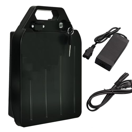 FREEDOH Motorradbatterie 48 V 60 V E-Bike-Batterie 18,2 Ah 20,8 Ah Lithiumbatterie 48 V wiederaufladbare Batterie 60 V Li-Ionen-Batterie für 0-1300 W Motor mit Ladegerät,60v18.2ah von FREEDOH