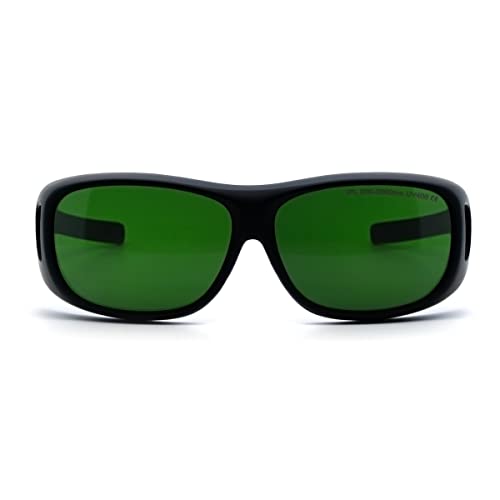 FREEMASCOT Professional IPL 200nm-2000nm Wellenlänge UV 400 Laserschutzbrille für Laserschönheit und kosmetischen Augenschutz Laser-Haarentfernung FREEMASCOT Professional IPL 200nm-2000nm Wellenlänge UV 400 Laserschutzbrille für Laserschönheit und kosmetischen Augenschutz Laser-Haarentfernung von FREEMASCOT