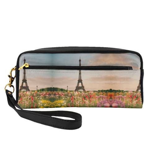 FRESQA Tragbare Mini-Make-up-Tasche, vielseitig und kompakt, perfekt für Ihre wichtigen Dinge, Schöner Eiffelturm Paris, Einheitsgröße von FRESQA