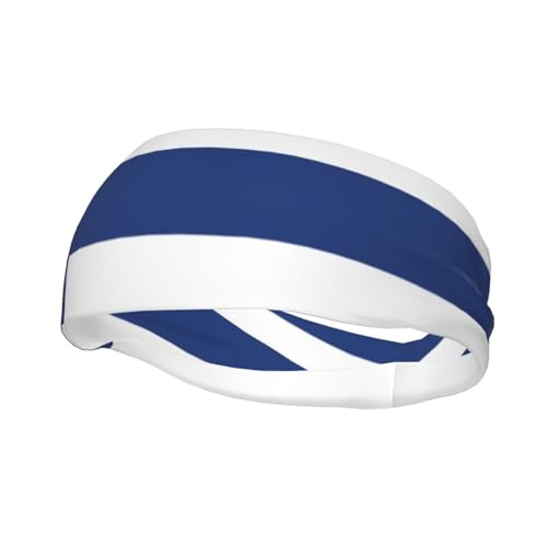 Unisex-Stirnband mit finnischer Flagge, vielseitiges und stilvolles Sport-Stirnband für alle Jahreszeiten von FRESQA