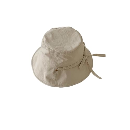 FROLDDRW Eimer HüTe Schnür-Fischerhut for Damen, leicht, Windschutz, Seil, Sonnenschutz, Beckenhut, Sonnenhut Zum Wandern, Golfen, Safari, Angeln(White) von FROLDDRW