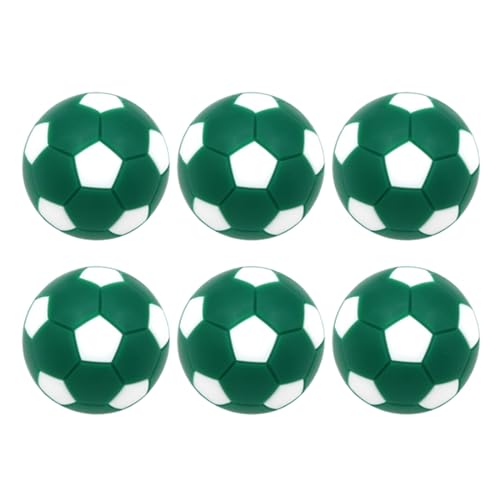 FROMCEO 6 Stück Tischfußball Ersatzball Offizieller Tischspielball Offizieller 32 mm Tischfußball von FROMCEO