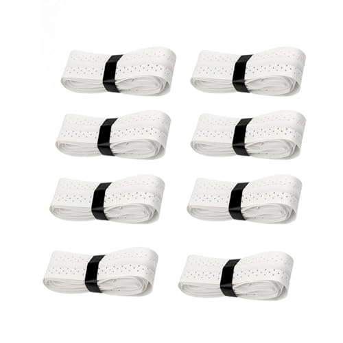 FROMCEO 8 x Badmintonschläger Griffbänder für Tennisschläger, Sportband, rutschfest, Schweißbänder, einfach zu verwenden von FROMCEO