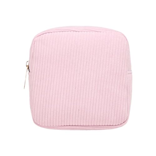 Cord-Make-up-Tasche, kleine Make-up-Tasche für Geldbörse, Mini-Make-up-Tasche, Aufbewahrungstasche, Reißverschluss-Organizer, Make-up-Tasche, Cord von FROVOL