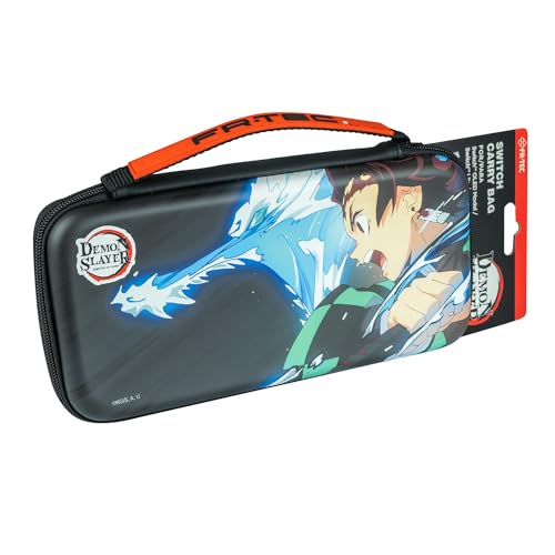 FRTEC - KIMETSU NO YAIBA Tragetasche für Nintendo Switch/OLED/Lite, Hartschalentasche für Anime DEMON SLAYER Fans von FRTEC