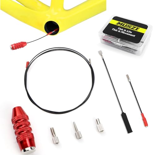 FSWWSF Fahrrad Internes Kabelführungswerkzeug Cable Routing Kit für Fahrradrahmen Schalt oderKabelführung Werkzeug und Schlauchschneider-Kombination FSWWSF Fahrrad Internes Kabelführungswerkzeug Cable Routing Kit für Fahrradrahmen Schalt oderKabelführung Werkzeug und Schlauchschneider-Kombination von FSWWSF