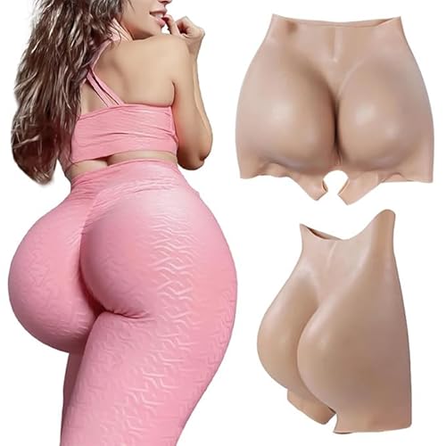 FSYH Shapewear FüR Crossdresser Silikon Po Lifter HöSchen Push Up HöSchen HüFtverstäRker füR Drag Queens Frauen,1#,Large von FSYH