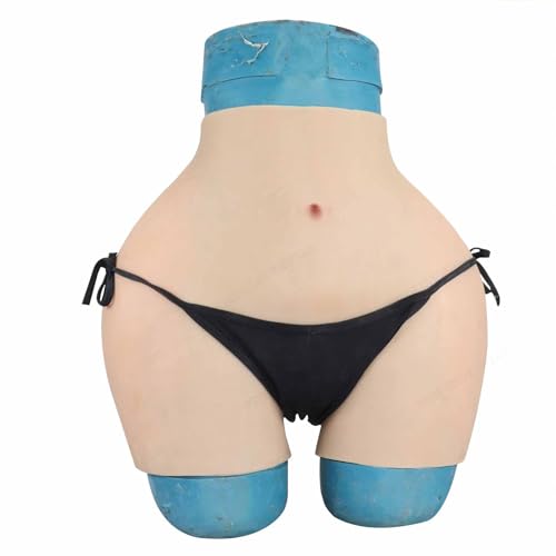 FSYH Silikon Große Hintern Hosen Hip Enhancer Silikon Fake Gesäß Pads Männlich zu Weiblich Höschen für Drag Queen Crossdresser,Nude,Basic von FSYH