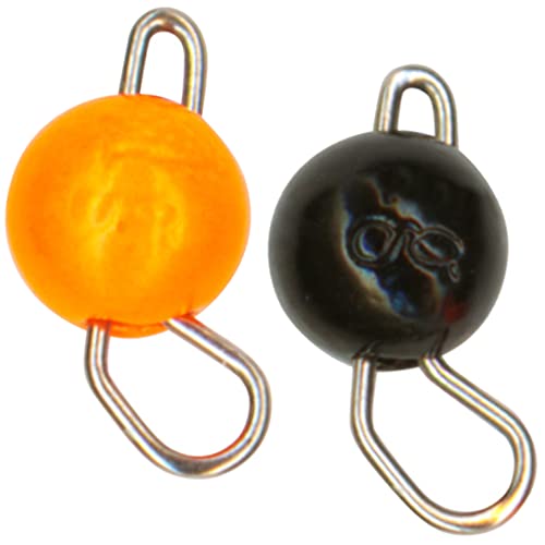 FTM Omura Tungsten Cheburashka - 2 Jigköpfe, Gewicht:0.8g, Farbe:schwarz/orange FTM Omura Tungsten Cheburashka - 2 Jigköpfe, Gewicht:0.8g, Farbe:schwarz/orange von FTM