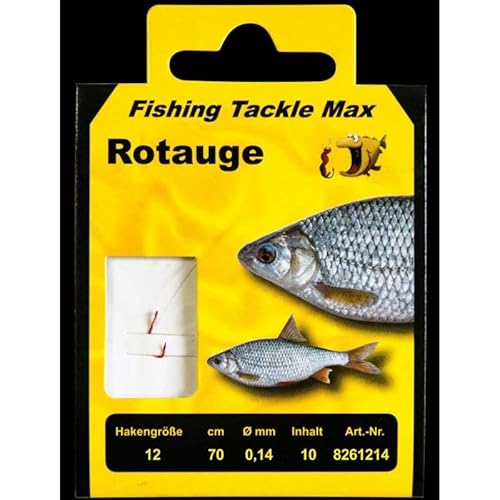 FTM Fishing Tackle Max Haken Geb. Rotauge 12/0,14Ø Inh.10 STK. FTM Fishing Tackle Max Haken Geb. Rotauge 12/0,14Ø Inh.10 STK. von FTM