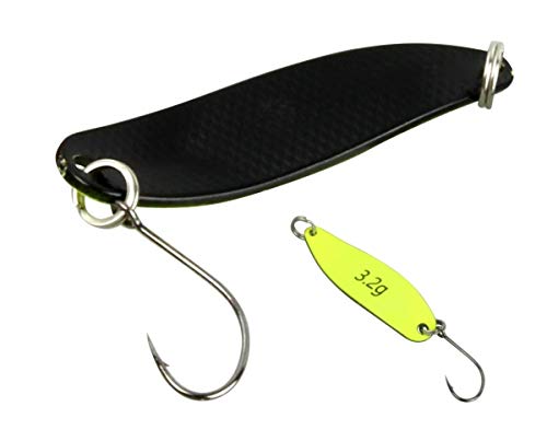 FTM Spoon Hammer 3,2g Spinnhaken Spinnhaken Forellenhaken schwarz/UV gelb FTM Spoon Hammer 3,2g Spinnhaken Spinnhaken Forellenhaken schwarz/UV gelb von FTM