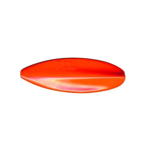 FTM Unisex – Erwachsene 10C5200291C10 Tornad-Inline Spoon-Forellenblinker zum Spinnfischen auf Forellen, Blinker zum Spinnangeln, Durchlaufblinker, Gewicht:5g, Farbe:Black/UV orange, Bunt, Normal von FTM