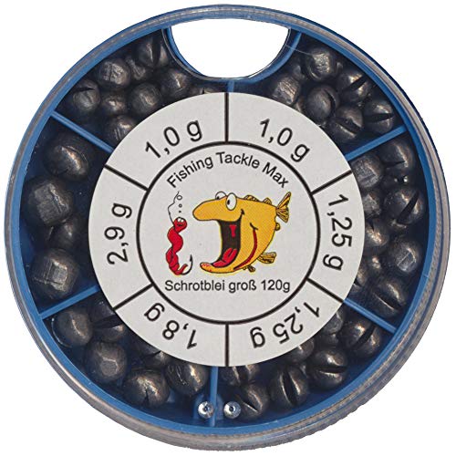 FTM Unisex – Erwachsene 10C6032120C10 Schrotblei grob-120g Spaltbleie für Stippposen & Forellenposen, Klemmbleie zum Forellenangeln & Stippfischen, Angelbleie, Bunt, Normal FTM Unisex – Erwachsene 10C6032120C10 Schrotblei grob-120g Spaltbleie für Stippposen & Forellenposen, Klemmbleie zum Forellenangeln & Stippfischen, Angelbleie, Bunt, Normal von FTM