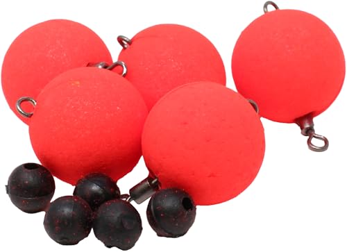 FTM Wirbel Pilot ROT Ø 15mm / 5 Stück Pilotkugel mit integriertem Wirbel Pilot Forellenpose FTM Wirbel Pilot ROT Ø 15mm / 5 Stück Pilotkugel mit integriertem Wirbel Pilot Forellenpose von FTM