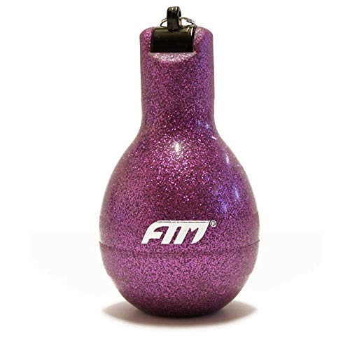 FTM Wizzball Handpfeife Rosé Lila Glitzer, Trillerpfeife zum drücken FTM Wizzball Handpfeife Rosé Lila Glitzer, Trillerpfeife zum drücken von FTM