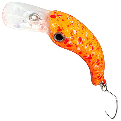 FTM Wobbler Masu 1, 2g 2, 9cm - Forellenwobbler zum Spinnangeln, Miniwobbler zum Forellenangeln, Forellenköder zum Spinnfischen, Farbe:Camouflage weiß/orange/rot FTM Wobbler Masu 1, 2g 2, 9cm - Forellenwobbler zum Spinnangeln, Miniwobbler zum Forellenangeln, Forellenköder zum Spinnfischen, Farbe:Camouflage weiß/orange/rot von FTM