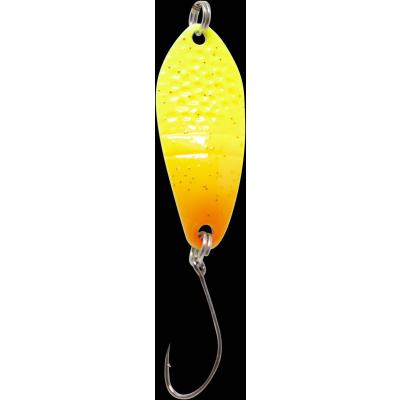 Fishing Tackle Max Spoon Dragon 2,5gr. gelb-orange m. Glitter/gold von FTM
