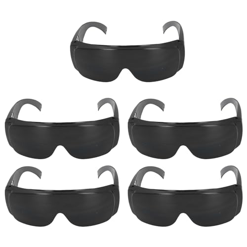 FTVOGUE 5 Stück Sonnenschutz-Augenschutz, Sonnenfinsternis-Brille, Leichte, Tragbare, Klare Beobachtungsbrille für Erwachsene von FTVOGUE