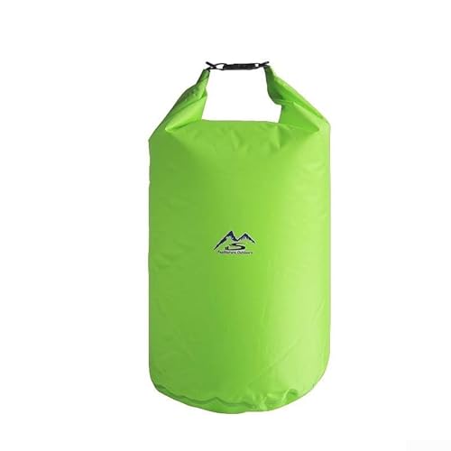 FUANA Robuster, wasserdichter Outdoor-Sack, die Wahl für die Aufbewahrung von wichtigen Gegenständen während Ihrer Ausflüge im Freien (glänzendes Grün, 70 l), Wie abgebildet, Shiny Green 70L von FUANA