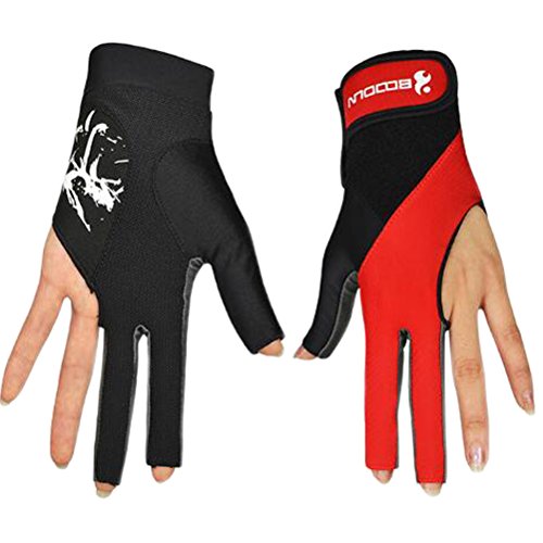 2 Stück Billard Pool Shooters 3 Finger Links Recht Hände Handschuhe Lycra Billard Handschuh Snooker Instrumente Billard Zubehör M rot 2 Stück Billard Pool Shooters 3 Finger Links Recht Hände Handschuhe Lycra Billard Handschuh Snooker Instrumente Billard Zubehör M rot von FULLANT