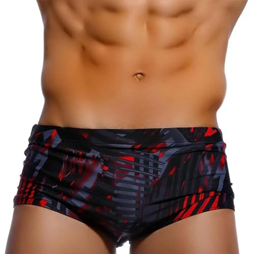 FULUJIDI Badehose Boardshorts Schwimmhose Herren Bademode Badeanzüge Quadratisch Graffiti Surf Swim Slips Bikini Shorts Beach Trunks Shorts L Schwarz FULUJIDI Badehose Boardshorts Schwimmhose Herren Bademode Badeanzüge Quadratisch Graffiti Surf Swim Slips Bikini Shorts Beach Trunks Shorts L Schwarz von FULUJIDI