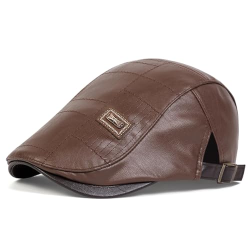 FULUJIDI Barett Baskenmützen Herren Retro Newsboy Caps Beschriftung Maler Hüte Seiten Verstellbare Flache Kappe Hip Hop Berets Khaki FULUJIDI Barett Baskenmützen Herren Retro Newsboy Caps Beschriftung Maler Hüte Seiten Verstellbare Flache Kappe Hip Hop Berets Khaki von FULUJIDI