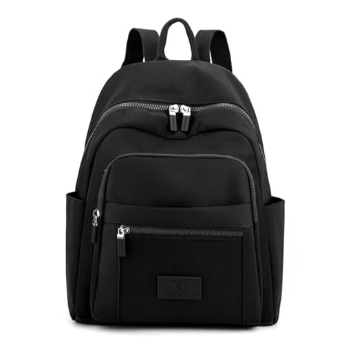 FULUJIDI Rucksäcke Daypacks Damen Rucksack Mädchen Schulter Taschen Damen Rucksack Damen Daypack Rucksack Für Teenager Schult Asche Nylon Handtaschen Schwarz FULUJIDI Rucksäcke Daypacks Damen Rucksack Mädchen Schulter Taschen Damen Rucksack Damen Daypack Rucksack Für Teenager Schult Asche Nylon Handtaschen Schwarz von FULUJIDI
