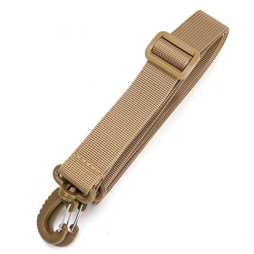 FULUJIDI Taschenriemen Universal Tactical Bag Gurt Outdoor Verstellbarer Ersatz Nylon Schulter Gurt Für Wasser Flasche Beutel Khaki FULUJIDI Taschenriemen Universal Tactical Bag Gurt Outdoor Verstellbarer Ersatz Nylon Schulter Gurt Für Wasser Flasche Beutel Khaki von FULUJIDI