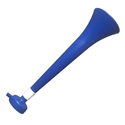 FUN FAN LINE - Packung x3 Kunststoff Vuvuzela Stadion/ungiftig Fußball Horn. Zübehor für Fußball- und Sportfeiern. Sehr Lautes Lufthorn für Animation. (Griechenland) von FUN FAN LINE