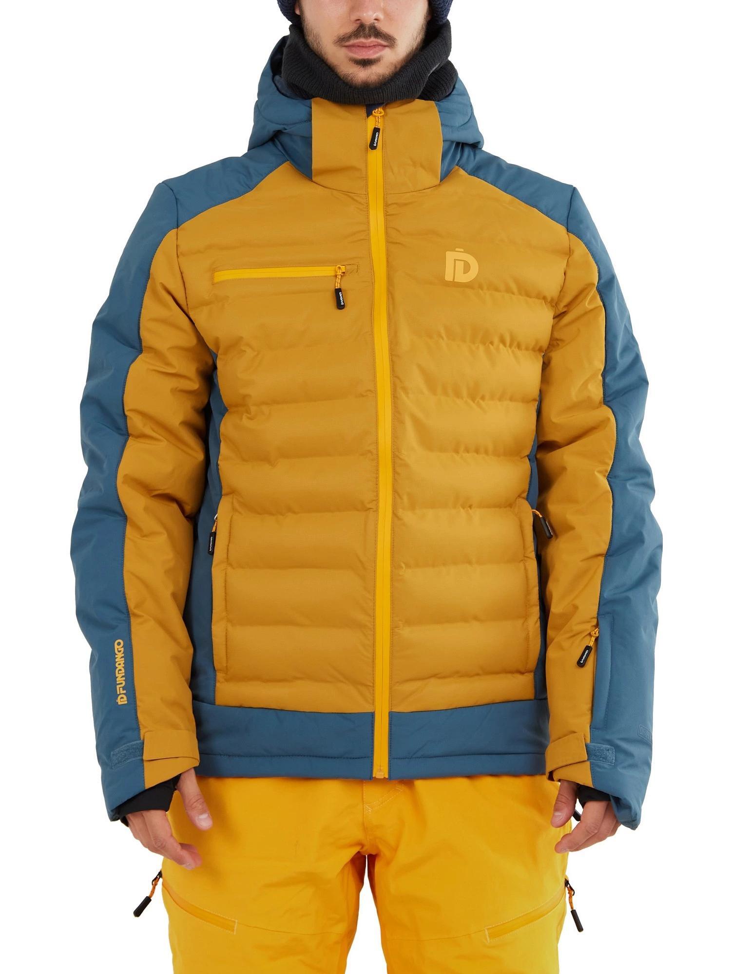 Skijacke Orion Padded Jacket Herren - braun von FUNDANGO