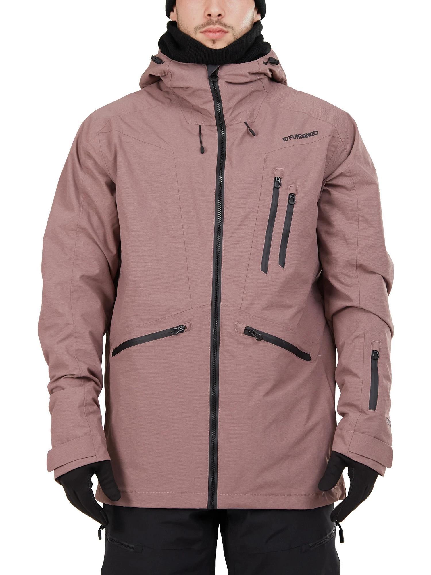 Skijacke Rigel Jacket Herren - lila von FUNDANGO