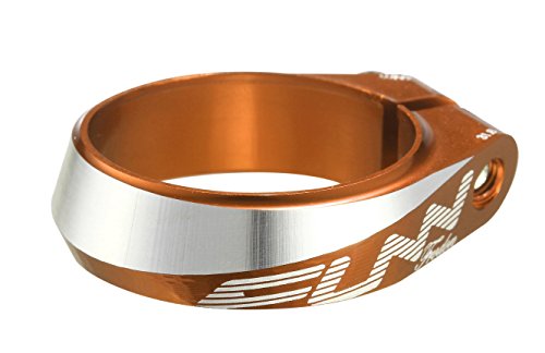 FUNN Frodon Bolt-On Sattelklemme mit einem Innendurchmesser von 31,8 mm, aus Leichter und langlebiger Legierung, für Mountainbike, BMX und Rennrad (Orange) FUNN Frodon Bolt-On Sattelklemme mit einem Innendurchmesser von 31,8 mm, aus Leichter und langlebiger Legierung, für Mountainbike, BMX und Rennrad (Orange) von FUNN