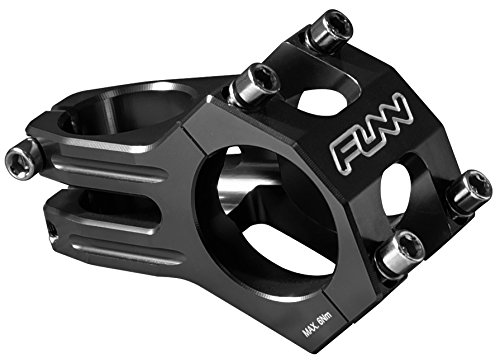 FUNN Funnduro MTB Vorbau mit 31,8 mm Lenkerklemmung - Der ultimative ultraleichte und robuste Legierungs-Vorbau für Mountainbike und BMX-Bike, Länge 60 mm Vorbau (Schwarz) von FUNN