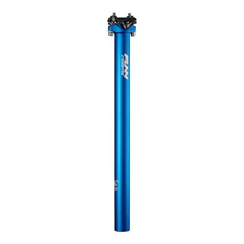 Funn Crossfire Sattelstütze, Aluminium 6061-T6, geschmiedet, Länge 400 mm, Durchmesser 30,9 mm, Blau von FUNN