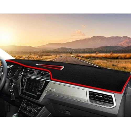 FUNOJIM Auto Armaturenbrett Abdeckung Sunshade Matten Vermeiden Sie Licht Pads, für VW Touran 5T1 2016 2017 2018 2019 2020-2023 von FUNOJIM