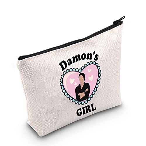 Team Damon Fan Geschenk Vampir Fandom Geschenk Damon's Girl Kosmetiktasche (Damon's Girl Bag UK), weiß Team Damon Fan Geschenk Vampir Fandom Geschenk Damon's Girl Kosmetiktasche (Damon's Girl Bag UK), weiß von FUNYSO