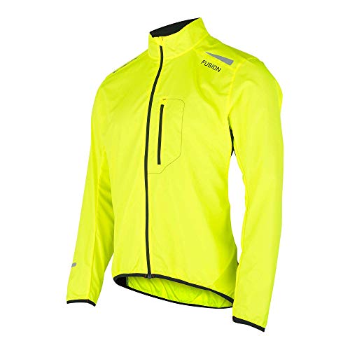 FUSION Herren S1 Run Jacke, gelb/schwarz, XL FUSION Herren S1 Run Jacke, gelb/schwarz, XL von FUSION
