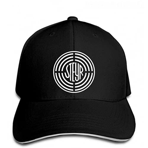 FUWIND Jahrgang Baseball Kappe Steyr Arms Schwarz Herren Baseball Cap Snapback Cap Damen Hut Schirmmütze Geburtstag Geschenk von FUWIND