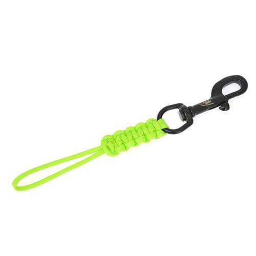 FUXIU Scubas Diving Swival Bolts Karabinerhaken Marine Grade Stahl Karabinerhaken Clip Mit Geflochtenem Seil Lanyard Anti Verlorenes Sicherheitsseil von FUXIU