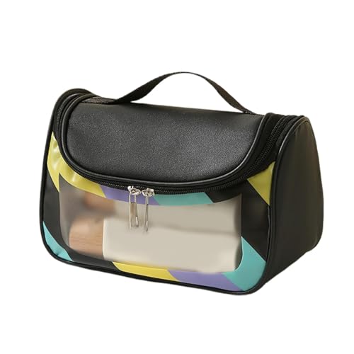 FVPKYUR Durchsichtige Make-up-Tasche, durchsichtige Reisetaschen für Toilettenartikel - wasserdichte Kulturtasche, transparente Organizer-Taschen - Reise-Make-up-Etui, sichtbare Kosmetiktasche für von FVPKYUR