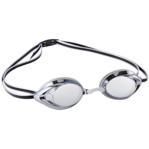 FVPKYUR Schwimm-Rennbrille,Schwimmbadbrille | Poolbrille Antibeschlag-Schwimmbrille für Erwachsene - Schwimmzubehör Clear Vision UV-Schutz Wide View Schwimmbrille für Damen von FVPKYUR