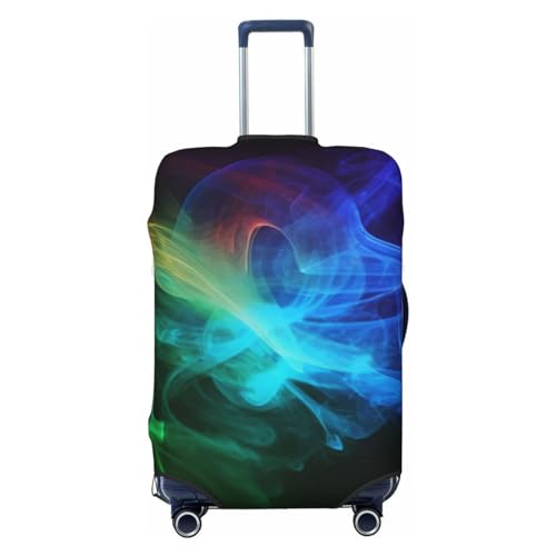 FWJZDSP RainbowPrint Gepäckabdeckung, Reisegepäckabdeckungen, elastisch, waschbar, Kofferschutz, Kratzfest, Schmutz, Kofferabdeckungen, staubdicht, für Gepäck von 18 bis 32 Zoll von FWJZDSP