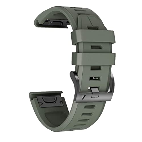 FXJHZH 22 26MM Sport Silikon Smart Watch Band Straps Quickfit Armband Für Garmin Fenix ​​7 7X 6X 6 Pro 5X 5 Plus 3HR 935 Armband Gürtel von FXJHZH