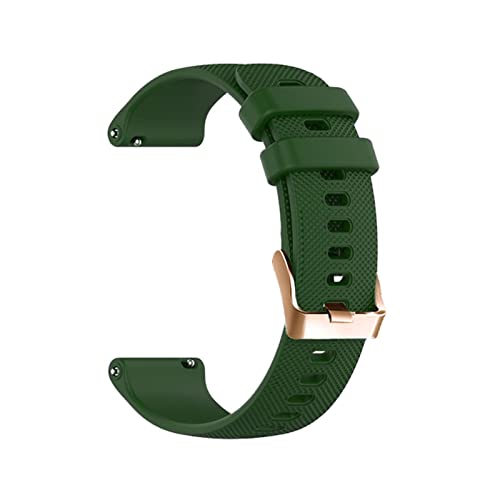 FXJHZH Smartwatch-Armbänder für Garmin Venu/Venu2 Plus Vivoactive 3 Silikon-Uhrenarmbänder GarminMove Sport Forerunner 245 645 Armband 20 mm von FXJHZH