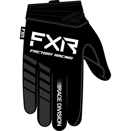 FXR 2023 Prime Handschuhe, Größe XL, Schwarz/Weiß von FXR